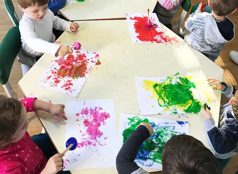 progetti arte asilo